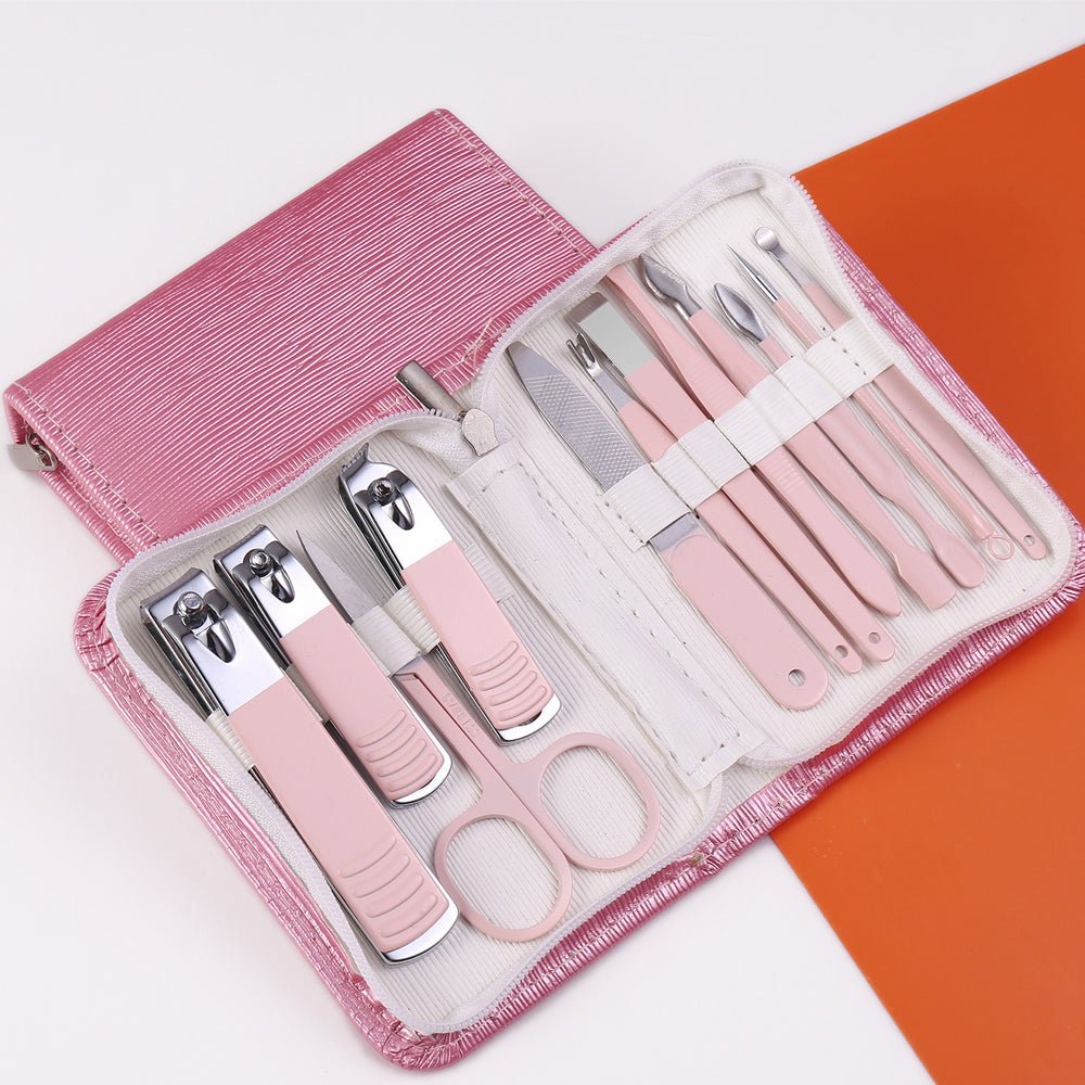 German stainless steel eagle mouth pliers manicure dead skin scissors tool suit complete set professional pedicure knife nail scissors wholesale