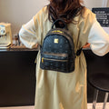 popular cute bearprinting women's backpack, large-capacity fashion mini backpack for students