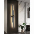 Minimalist modern linear living room grid light, bedroom bedside wall lamp, hotel aisle sofa background wall light