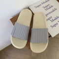 2026 new men's slippers - summer fashion indoor home anti-slip bathroom couple korean style soft sole sandals - wholesale
