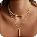 2025 bestselling minimalist commute layered necklace set - casual, versatile, trendy accessory design - short style