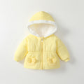 Girls' cotton-padded jacket, autumn/winter  new style, chic baby outerwear, princess fashion, thickened, extra-long sleeves, winter top