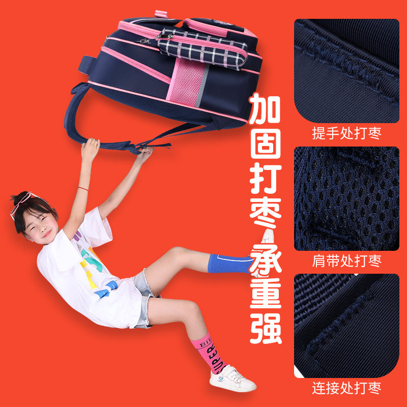 School season primary school bag children 1-3-6 grade backpack 6-9-12 year old bag