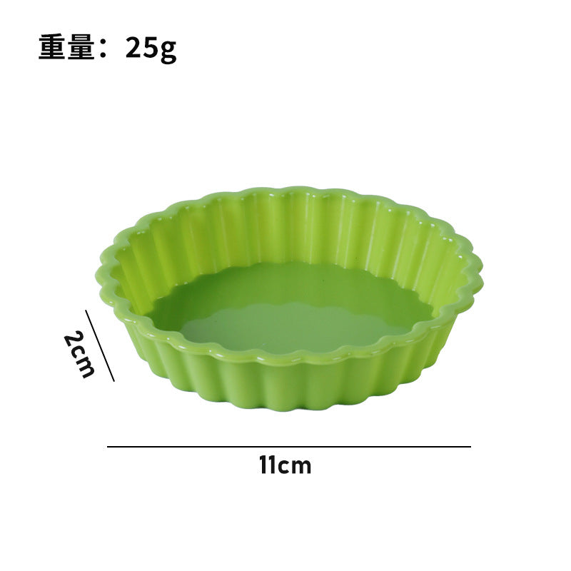 diy pudding cake mold silicone cake mold high temperature resistant round silicone cake mold baking tool