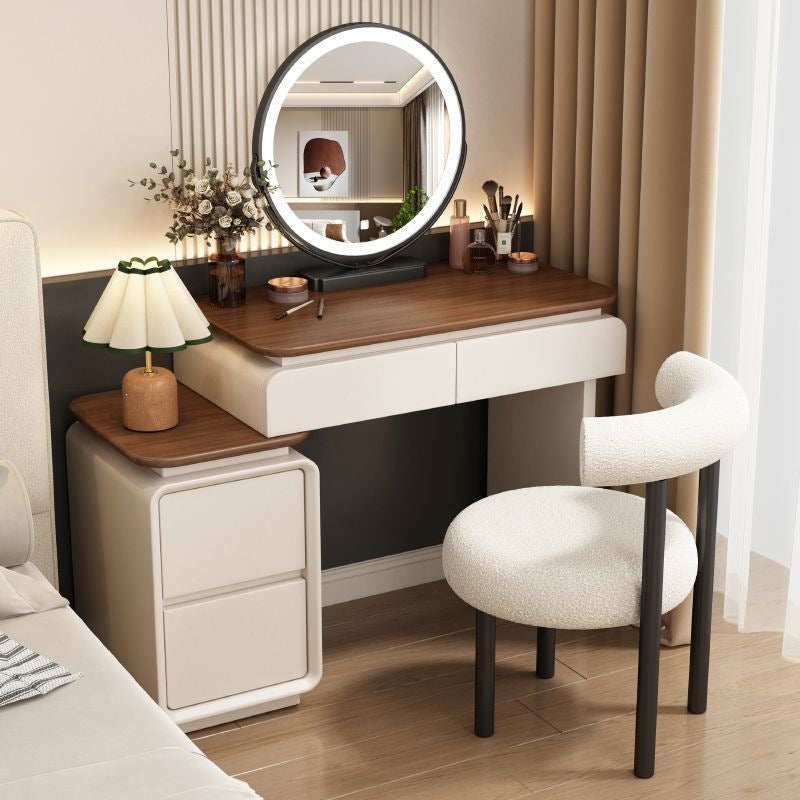 Cosmetic table bedroom medieval style casual modern dressing table chest of drawers all-in-one bedside dressing table accessible luxury cosmetic table