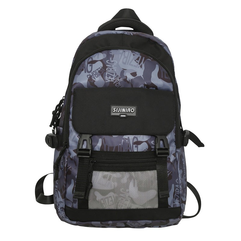 School bag female Korean version high school Japanese college student large capacity backpack junior high school student primary school student backpack