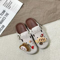 Birkenstock indoor half slippers outdoor wear 2025 new men's and women's slippers casual fashion flat sandals wholesale