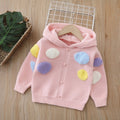 fall/winter new collection: colorful balloon hoodie tutu dress - cute princess crewneck set for girls
