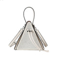 This year's popular women's bags: 2025 new korean-style fashionable studded, trendy, hand-held, crossbody, triangular small square bags