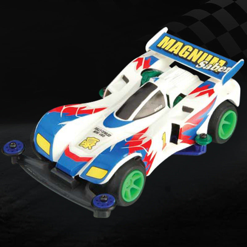 New arrival childhood four-wheel drive model whirlwind charge spider king racing kids boys assemble toys birthday gift