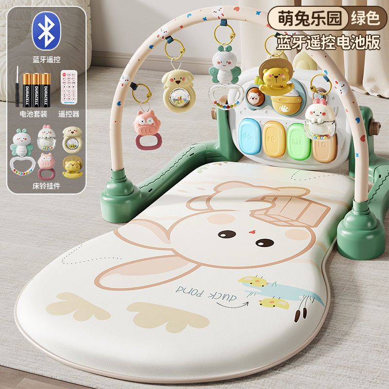 Baby toy foot pedal piano gym activity center for newborns and infants (0-1 year olds, 6 months+), educational musical early learning gift