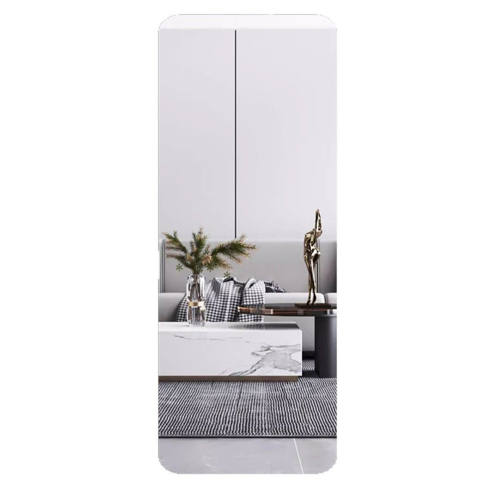 Acrylic mirror - high-definition self-adhesive soft mirror - wall-mounted, non-deforming, punch-free, full-length dressing mirror for bedroom/home use