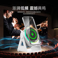 Customizable logo wireless induction wireless charging stand speaker microphone desktop 4-in-1 lazy live streaming speaker