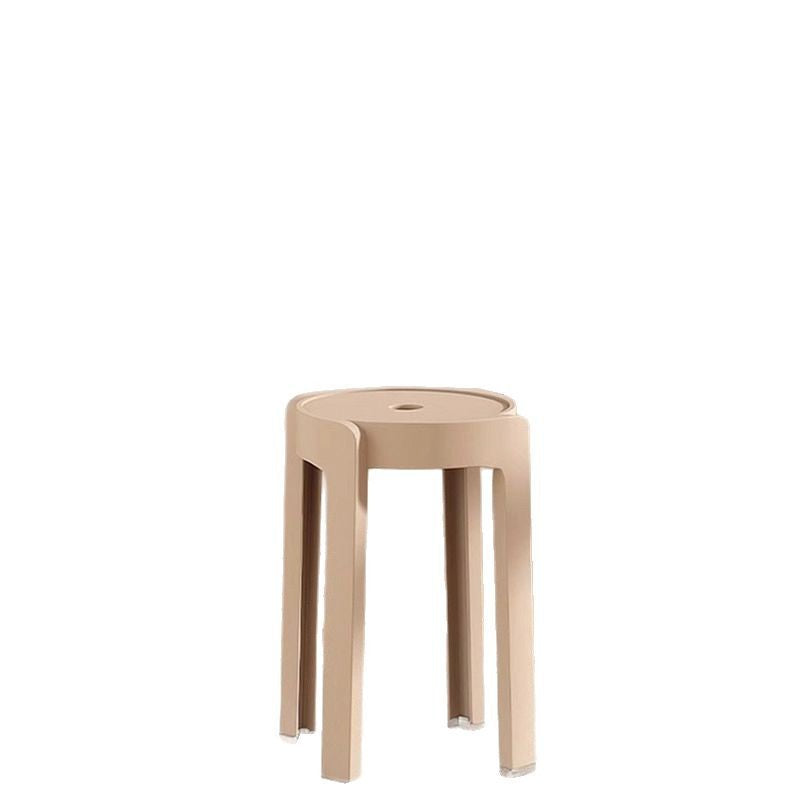 Cyclone stool plastic stool cream wind adult stool cooked glue thickened round stool modern simple Nordic style young household