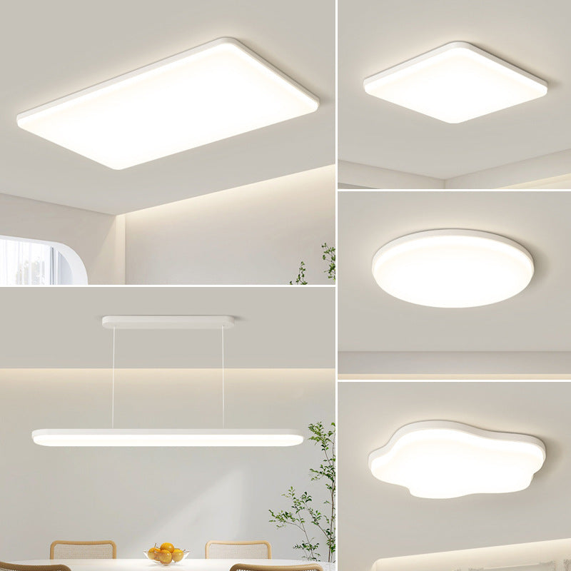 Cream wind living room light hall main light modern simple eye protection ceiling light bedroom light Zhongshan home improvement lighting fixtures