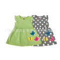 Girls' summer princess dress, 2020 new korean style, cute printed skirt for baby girls, trendy for 2-3 year olds