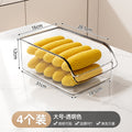 Refrigerator organizer drawer - food-grade kitchen storage box for vegetables, eggs, and freezer - the ultimate kitchen gadget