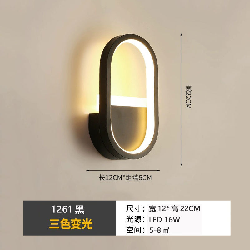 Wall Lamp Bedroom Simple Modern Creative Butterfly Bedside Lamp Aisle Corridor Wall Lamp 2025