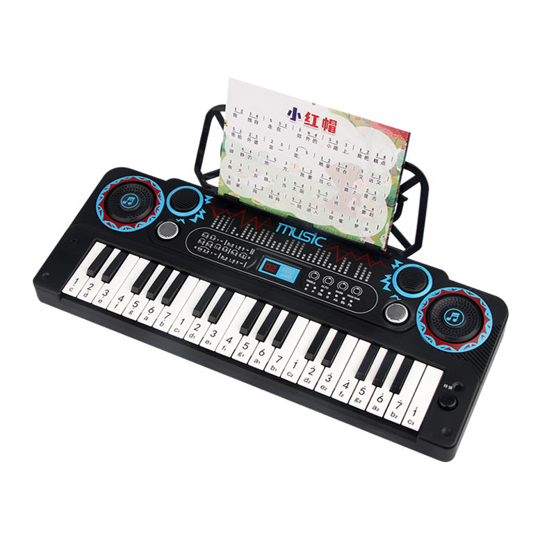 New 37-key children's electronic keyboard - piano for beginners, musical toy for boys and girls, educational toy, factory direct