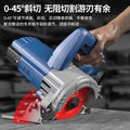 Dongcheng marble machine 220v tile small satchel saw stone grooving marble machine pipe cutting wall cutting machine tool