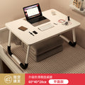Foldable bedside table laptop desk - perfect for students, dorms, and home use