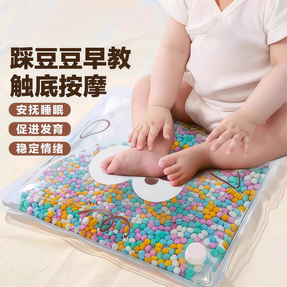 2025new arrival baby water bag early education bean stepping sensory montessori educational toy training hand patting and grasping movements