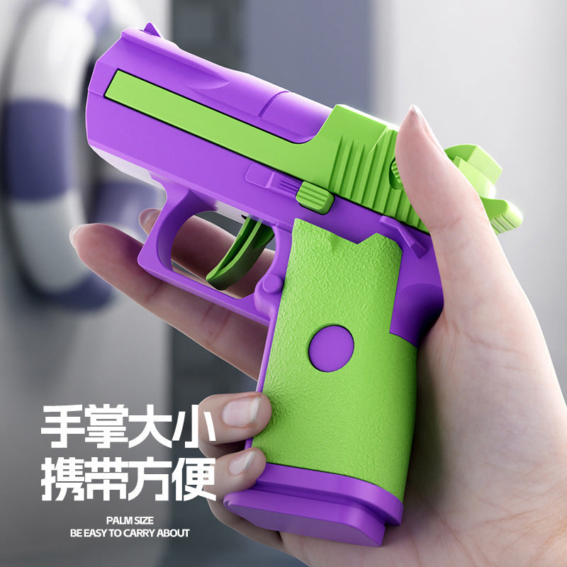 douyin hot-selling desert eagle continuous manual joint water gun summer boy water play beach water gun toy