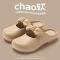 2025 summer fashion versatile bow slippers women's sweet minimalist mary jane bow toe slingbacks