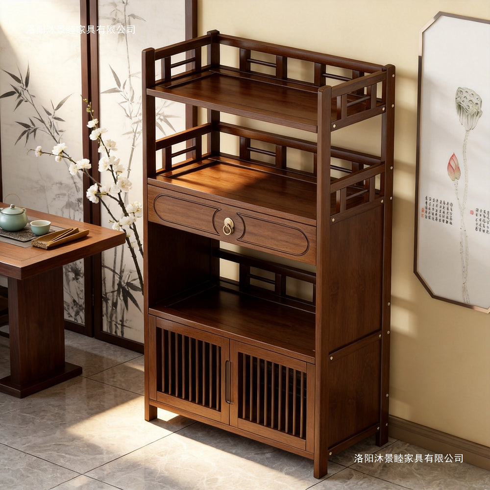 New tea cabinet bogu rack office tea cabinet storage rack for home tea cabinet tea table cabinet storage cabinet