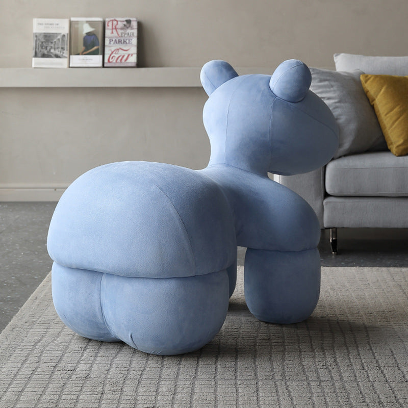 Pony chair creative chair animal mount designer style cartoon puppy chair popularkids chair family