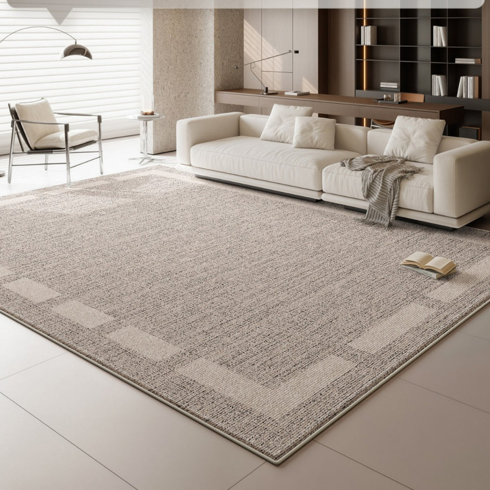 Living room carpet new arrivalclassyaccessible luxury no-wash sofa floor mat coffee table bedroom waterproof wipeable for homecasual modern