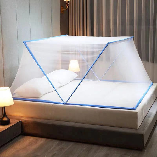 New dormitory mosquito cover portable foldable mosquito net installation-free household mosquito net bedroom bottomless universal