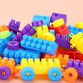 Children's building block toys for boys, large particle loose assembly, 3 to 6 years old, three-dimensional puzzle, intellectual development, brain training