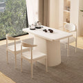 Cream style small apartment balcony tea table and chair combination modern casual water kettle all-in-onefor home tea table new arrival