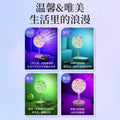 Led smart voice control desk lamp with socket, night light, bedside lamp for bedroom, rental house, sound control light