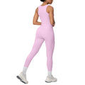 new cloud-feel quick-dry high-waisted pocket leggings with beautiful back design - yoga, outdoor running, and fitness activewear set for women