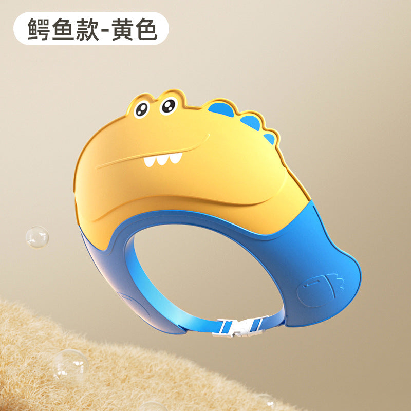 Kids' shampoo cap, baby waterproof bath visor, adjustable newborn infant hair washing cap, baby hair washing gadget