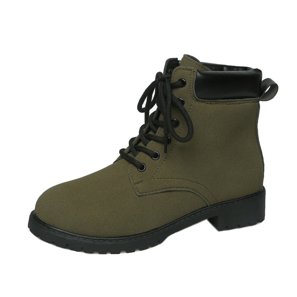 plus sizefashionfashionboots women's fall and winternew arrivalbritish style front tie back short bootsexportwholesale