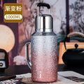 High-end titanium-coated machine cover retro thermal insulation tea cup health-preserving high-value titanium cup business gift box set gift water
