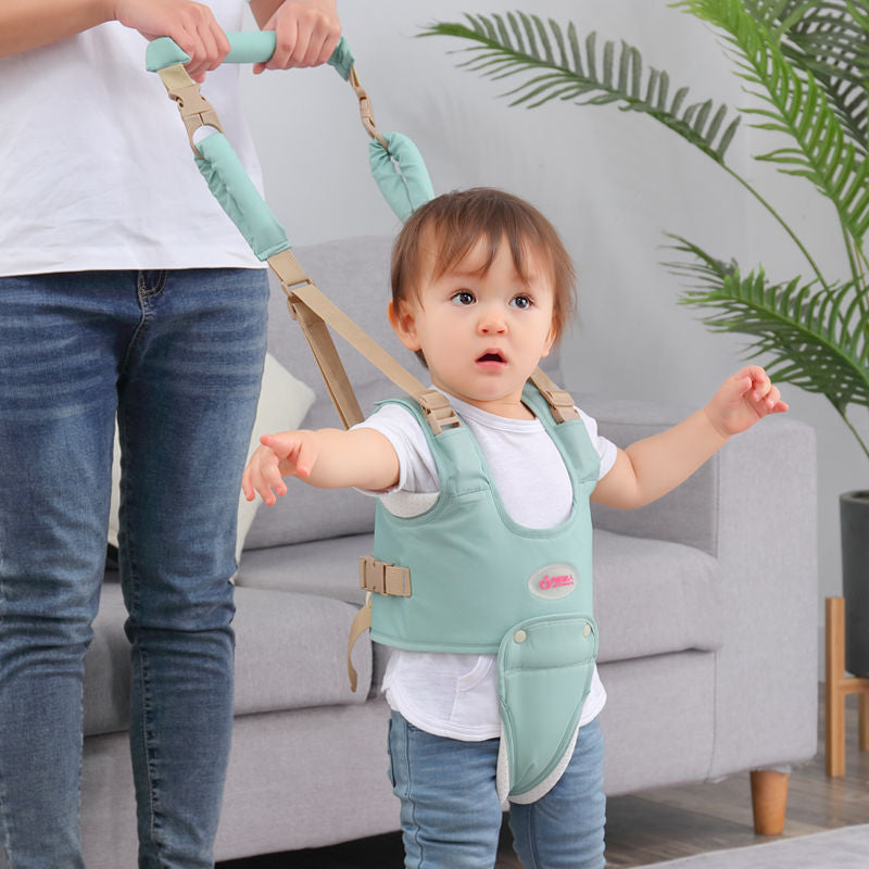 Baby carrier & toddler harness - 2-in-1 multifunctional walking assistant with anti-lost leash - baby & mom essentials