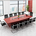 Saint li paint conference table - long table, minimalist modern oval, large conference table
