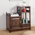 Living room tea cabinet old elm chinoiserie tea table solid wood sideboard sofa side cabinet restaurant wine cabinet locker
