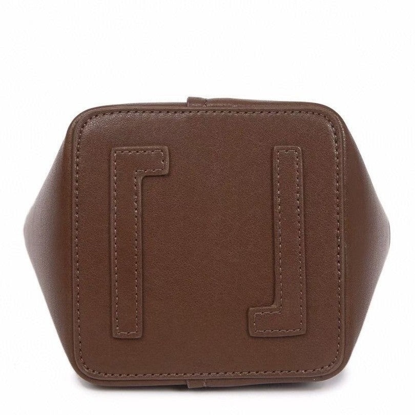 Bag 2024fall and winternew arrival bucket bag vegetable basket women's bag genuine leather satchel bag classysenseniche style crossbody bag