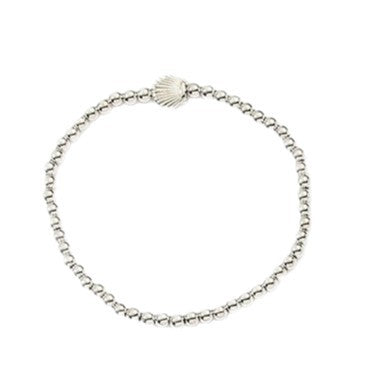 Beaded cross bracelet wholesale - european & american cross-border fashion, minimalist jewelry, personalized flower & gold bean bracelet for women