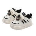 Girls' cartoon sneakers,  spring/autumn new collection, boys' lightweight athletic casual white shoes, baby first walking shoes