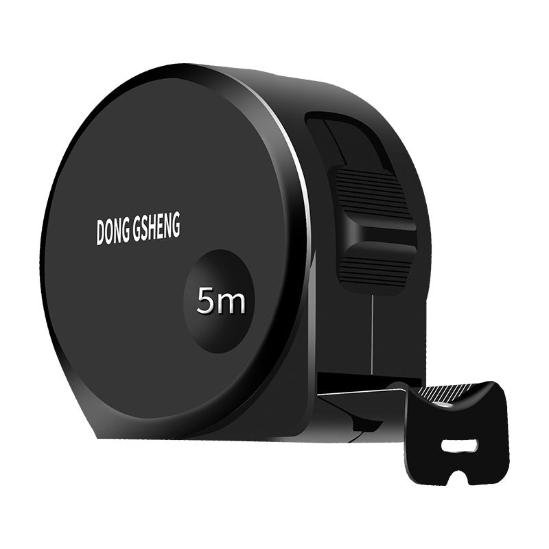Dongsheng, very small black gold tape measure 3m 5m 7.5m 10m ruler frosted plastic steel tape measure, wholesale box measure