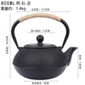 Iron kettle small ding cast iron teapot wholesale stove tea pot retro japanese style water kettle tea set suit wholesale