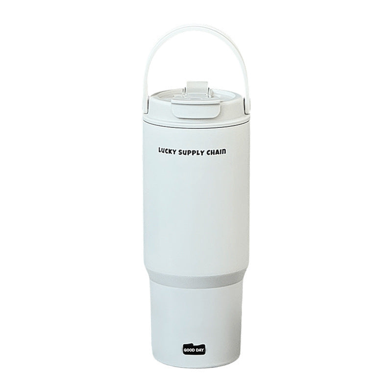 Twilight double drink 316 stainless steel thermos cup large capacity good looks office straw ice cup car tumbler
