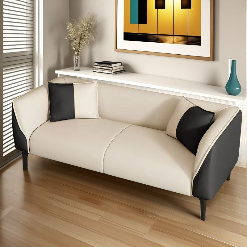 Sofa living room new arrival cat scratching leather sofa small apartment rental room double three person simple small sofa lazy sofa