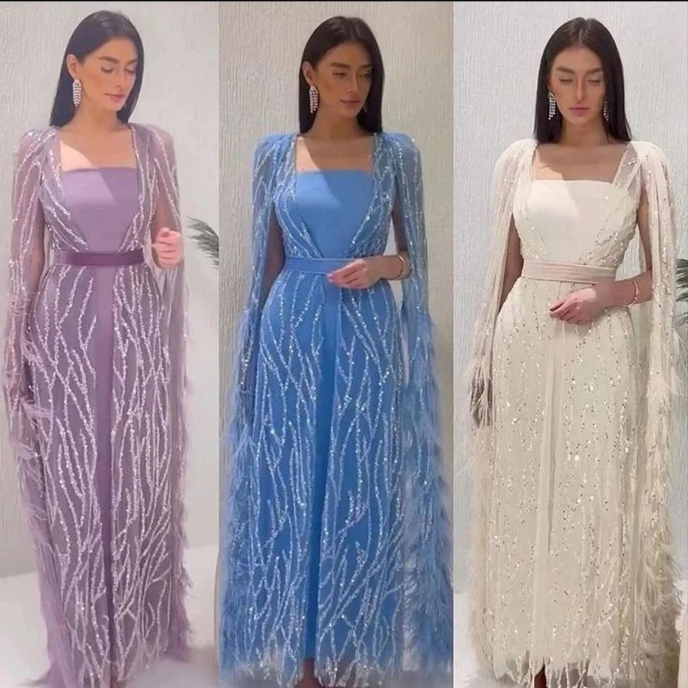 fashionelegantsexy long dress evening dress socialite aura host performance banquet dress sexy long dress